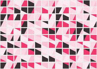 Abstract Geometric Pattern generative computational art illustration