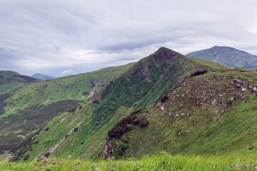 Fototapeta na wymiar landscape of a Carpathians mountains
