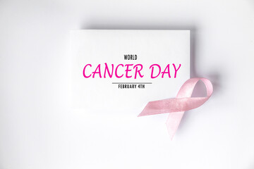 world cancer day concept . International Cancer Day. Cancer concept.