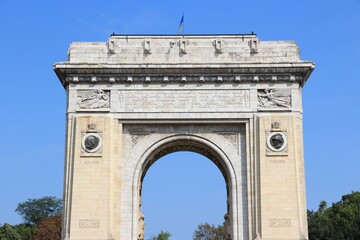 Fototapeta na wymiar European landmarks - Bucharest