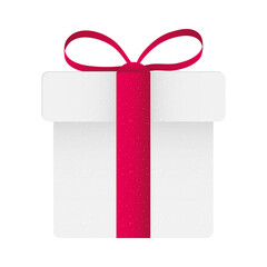 Gift with bowtie vector design