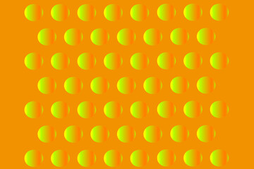 Halftone Orange Gradient Circles Background
