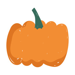 pumpkin fresh vegetable food icon isolated design