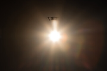 drone in the dark
