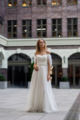 Obraz premium Portrait of a beautiful bride.