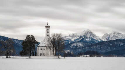 Coloman Chaple in southern Bavaria, Germany, taken in December 2020