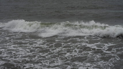 waves on the beach