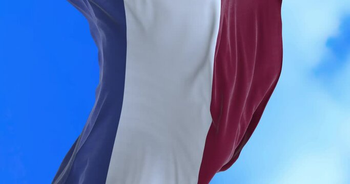 Seamless loop of Netherlands flag.	