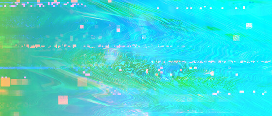 Abstract technology glitch background - 406798793