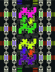 traditional throw rug pattern and carpet design fabric fashion style vintage retro anatolian design