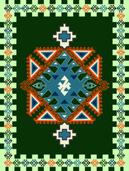 traditional throw rug pattern and carpet design fabric fashion style vintage retro anatolian design