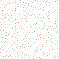 Confetti sweet candy dots love seamless pattern background in pastel colors.