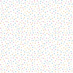 Confetti sweet candy dots love seamless pattern background in pastel colors.