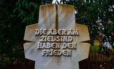 Die aber am Ziel sind haben den Frieden