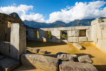 Temple of the Three Windows - Machu Picchu, Peru