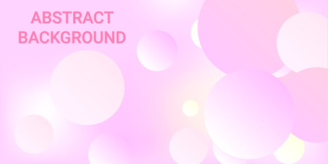 Background picture with balls for banner design.