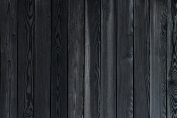 Black wooden background texture wall board floor timber old