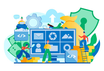 Data management, data privacy, data security, file storage, database safety, cloud technology