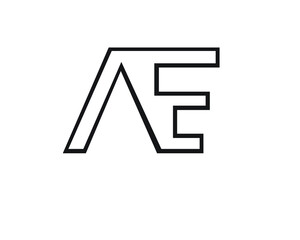 a and e creative logo designs and logo letters and initials 