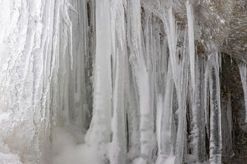 Eiskunst in der Natur