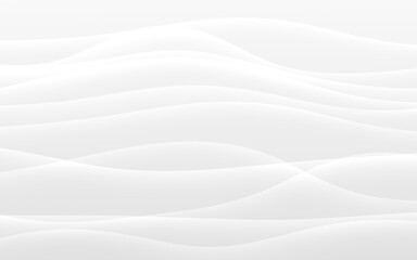 White gray curve wave line abstract background.