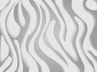 Abstract gray background with 3D effect, stock vector illustration for design and decor, banner, poster, template, 3d wallpaper