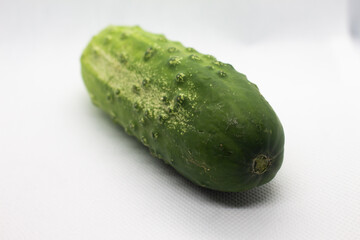 cucumber on a white background
