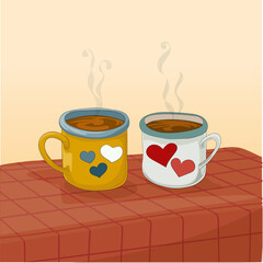 Valentine's Coffee Cups