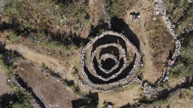 Ru&iacute;na Inca circular
