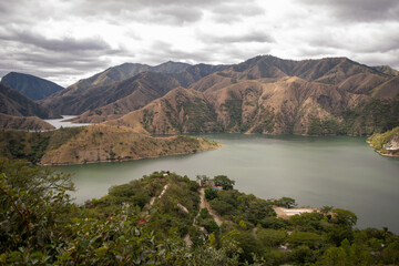 lake in the mountains