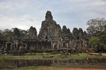 Fototapeta na wymiar The temples, structures and ruins of Angkor Wat