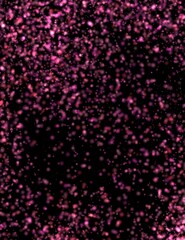 Pink Fluff Graphic Background Texture. It's a blizzard of purple pink snow framing a black background.