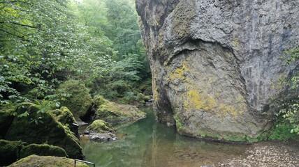 gorges du pas de la Cère dans le Cantal