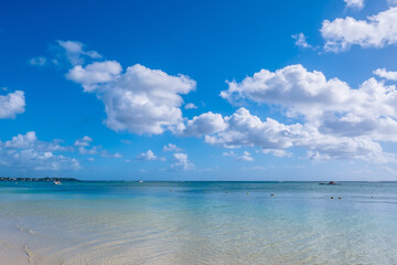 Fototapeta na wymiar View of the sea - Mauritius