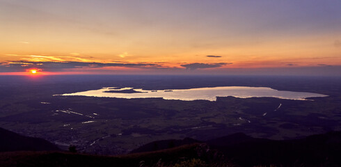 chiemsee von oben