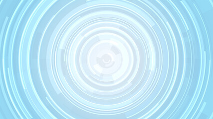 Circle white blue bright technology Hi-tech background. Abstract graphic digital future concept design.