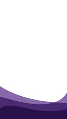 simple purple background . flat purple gradation . wavy background