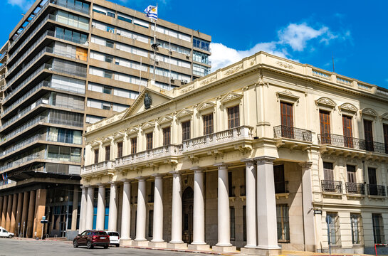 Estevez Palace, An Ancient Residence Of The President In Montevideo, Uruguay