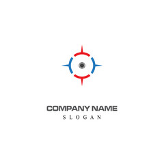 compass Logo Template vector symbol nature