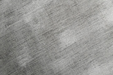 abstract rough primed linen natural fabric background, short focus