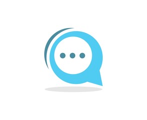 Obraz premium Chat logo 