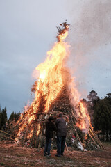 どんど焼き（左義長）