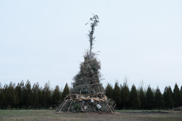 どんど焼き（左義長）