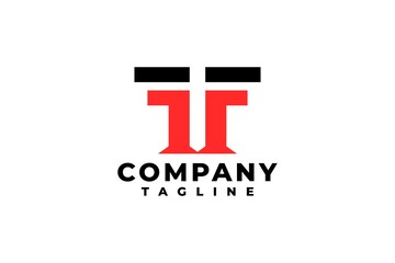 Obraz premium simple letter ff logo good for any business