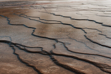grand prismatic hot springs in yellowstone national park