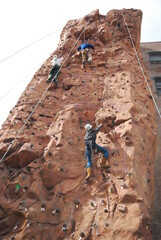 Urban Rock Climbing Wall Queens NYC, Rock Climbing has never been so close to home.