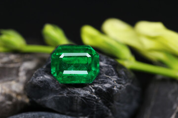 Gemstone Close-up natural leaf