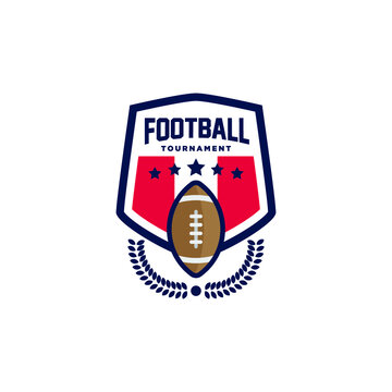 Illustration vector graphic of Football logo. Logo Design Template Inspiration 