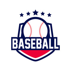 baseball logo.  Baseball badge,sport logo,team identity,vector illustration.