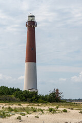 Fototapeta na wymiar Dunes at the Barnegat Lighthouse